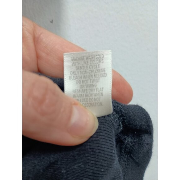 VTG Y2K CJ Banks Womens Wearable Art Hoodie Size 1X Black Embellished Grunge - Picture 6 of 8